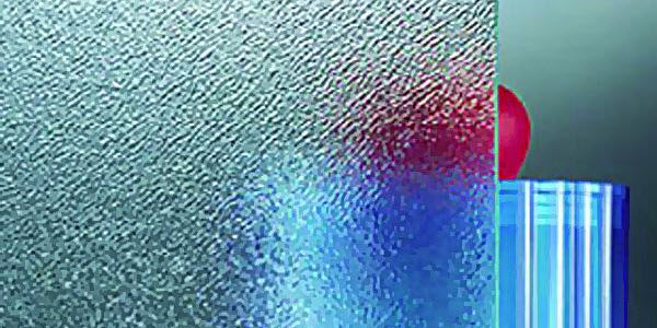 VERRE CREPI IMPRIME 4MM